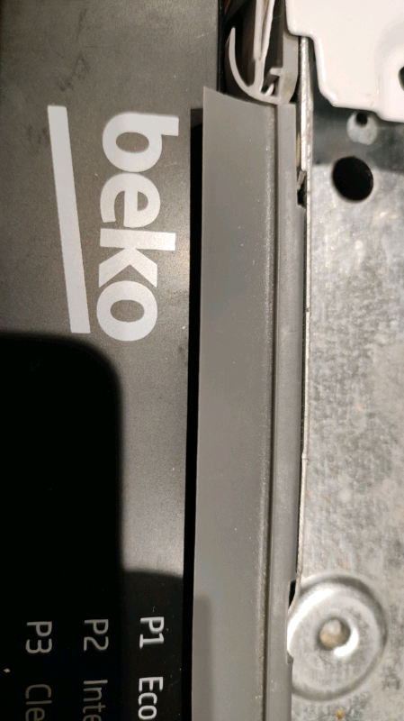 ikea integrated dishwasher door fitting